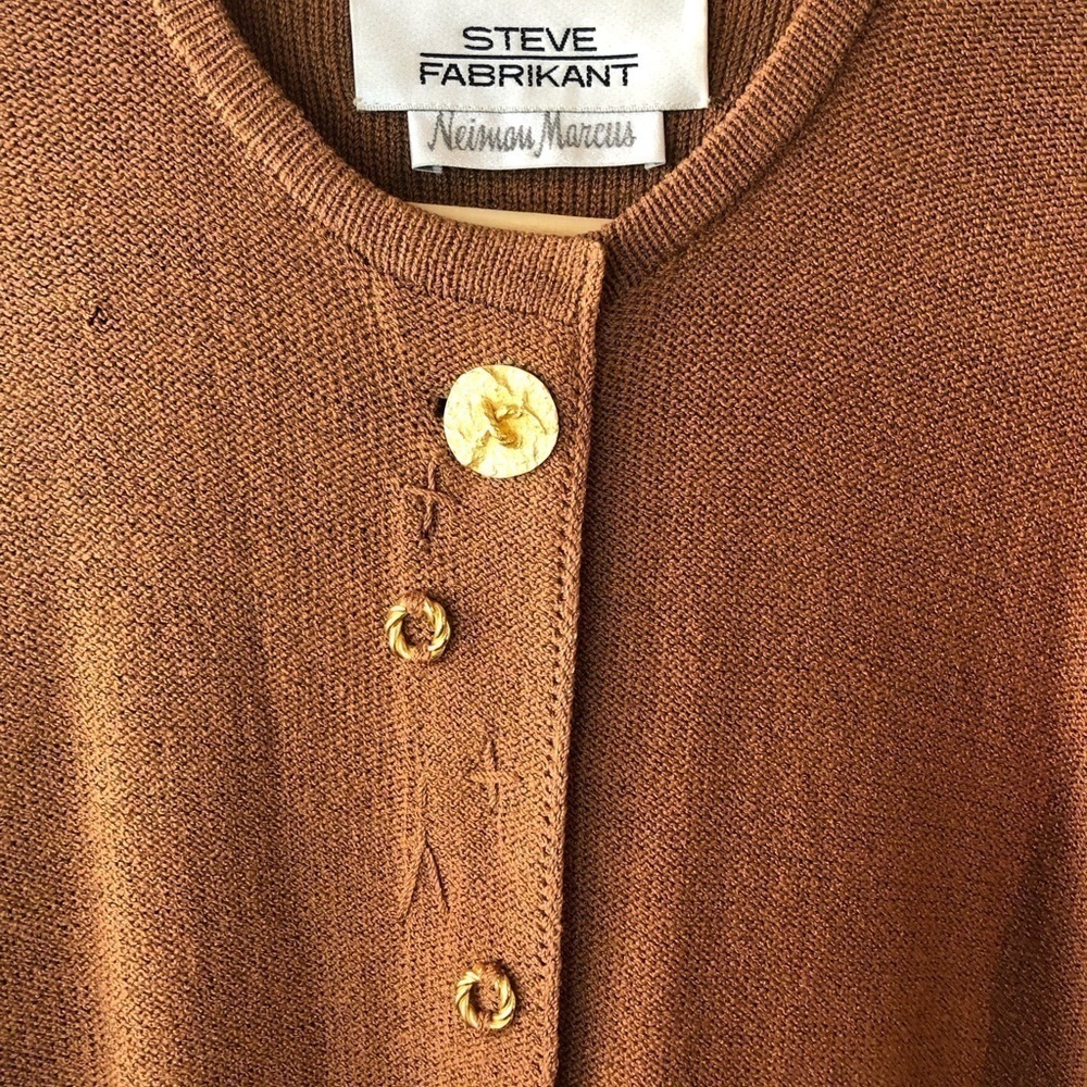 𝅺vintage Steve Fabrikant Long Cardigan - Picture 5 of 5